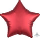Satin Luxe™ Sangria Star 18″ Balloon