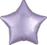 Anagram Mylar & Foil Satin Luxe Star Pastel Lilac 19″ Balloon