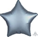 Steel Blue Satin Luxe Star 19″ Balloon