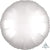 Anagram Mylar & Foil Satin Luxe™ White Satin Circle 18″ Balloon