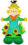 Anagram Mylar & Foil Scarecrow Airloonz 56″ Balloon