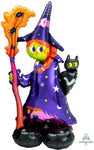 Anagram Mylar & Foil Scary Witch 55″ AirLoonz Balloon