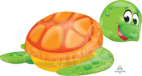 Anagram Mylar & Foil Sea Buddies™ - Sea Turtle 31" Mylar Foil Balloon