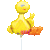 Anagram Mylar & Foil Sesame Street Big Bird 14" Balloon (requires heat-sealing)
