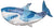 Anagram Mylar & Foil Shark 38″ Balloon