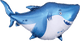 Globo Tiburón Gigante de 40" de Ancho