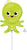 Silly Octopus 11″ Airfill Balloon
