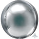 Silver Jumbo Orbz 21″ Balloons