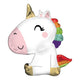 Globo Unicornio Sentado 29″