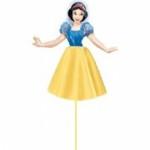 Anagram Mylar & Foil Snow White Mini Shape Balloon (requires heat-sealing)