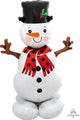 Muñeco de nieve Greeter AirLoonz Globo