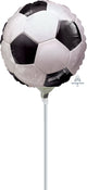 Soccer 9″ Balloon (requires heat-sealing)