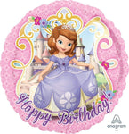 Anagram Mylar & Foil Sofia the First Birthday 18″ Balloon