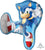 Anagram Mylar & Foil Sonic The Hedgehog 33″ Foil Balloon