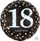Sparkling Birthday 18 18″ Balloon