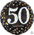 50 Years Old Sparkling Birthday 18" Balloon