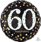 Anagram Mylar & Foil Sparkling Birthday 60 Balloon