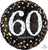 Anagram Mylar & Foil Sparkling Birthday 60 Balloon