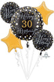 Sparkling Birthday Personalize It Bouquet Kit de globos