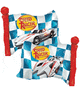 Speed Racer Flag Shape 27″ Balloon