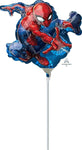 Anagram Mylar & Foil Spider-Man 10″ Airfill Balloon (requires heat-sealing)