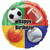 Anagram Mylar & Foil Sports Balls Happy Birthday 18″ Foil Balloon