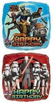 Anagram Mylar & Foil Star War Rebels Happy Birthday 18″ Balloon