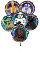 Ramo de globos de Star Wars Galaxy (juego de 6 globos)