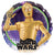 Anagram Mylar & Foil Star Wars Galaxy C-3PO 18″ Balloon