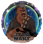 Anagram Mylar & Foil Star Wars Galaxy Chewbacca 18″ Balloon