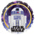 Anagram Mylar & Foil Star Wars Galaxy R2D2 18″ Balloon