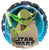 Anagram Mylar & Foil Star Wars Galaxy Yoda 18″ Balloon