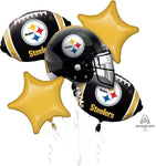 Anagram Mylar & Foil Steelers Balloon Bouquet