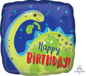 Anagram Mylar & Foil Stegosaurus Happy Birthday 18″ Balloon
