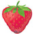 Anagram Mylar & Foil Strawberry 18″ Balloon
