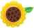 Anagram Mylar & Foil Sunflower 19″ Balloon