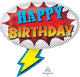 Super Hero Birthday 27″ Foil Balloon