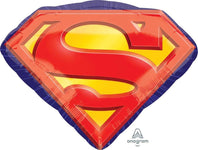 Anagram Mylar & Foil Superman Emblem 26" Mylar Foil Balloon