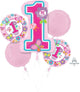 Sweet Birthday Girl Balloon Bouquet