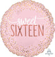 Globo Sweet Sixteen Blush 18″