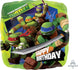 Globo de cumpleaños de las Tortugas Ninja mutantes adolescentes
