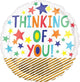 Thinking of You Fun Stars 18″ Balloon