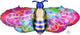 Tie-Dye Bee 39″ Globo Foil