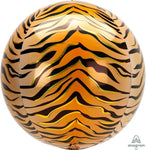 Anagram Mylar & Foil Tiger Animal Print 16″ Orbz Balloon