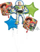 Ramo de globos de Toy Story Gang