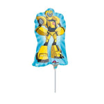 Anagram Mylar & Foil Transformers Bumble Bee 14″ Balloon (requires heat-sealing)