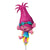Anagram Mylar & Foil Trolls Poppy 15″ Airfill Balloon