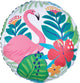 Globo Tropical Jungle Flamingo 18″