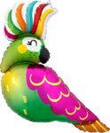 Anagram Mylar & Foil Tropical Parrot 31″ Balloon
