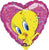 Anagram Mylar & Foil Tweety Bird Portrait 18″ Balloon